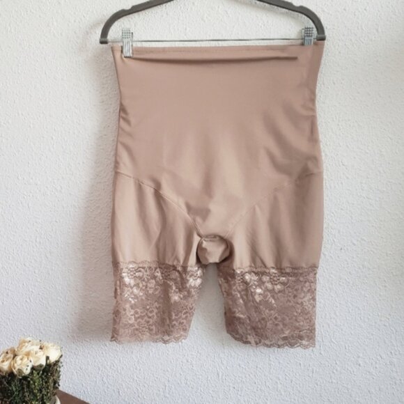JOYSHAPER High-Waisted Lace Shapewear Shorts- New Without Tags - Picture 4 of 16